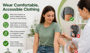 Wear Comfortable and Accessible Clothing